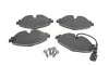 Колодки гальмівні (передні) VW Caddy IV/Golf VII/Passat B8/Skoda Octavia/Seat Leon 12- (з датчиком) Delphi LP2698 (фото 4)