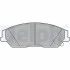 Тормозные колодки дисковые TOYOTA Camry VIII (XV50) "F "11-18 Delphi LP2714 (фото 1)