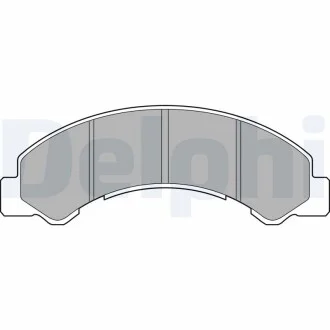 DELPHI к-т гальмівних колодок TOYOTA DYNA 06- Delphi LP2769