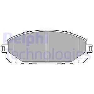 Гальмівні колодки, дискові Delphi LP3271