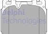 Тормозные колодки, дисковые Delphi LP3304 (фото 1)