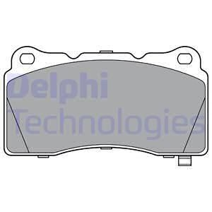 Тормозные колодки, дисковые Delphi LP3362