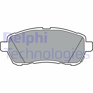 Тормозные колодки, дисковые Delphi LP3364