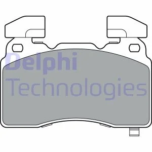 Тормозные колодки, дисковые Delphi LP3366