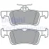 Колодки тормозные (задние) Ford Fiesta 1.0 EcoBoost 17-/Peugeot 308 1.6 HDi 14- Delphi LP3369 (фото 1)