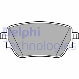 Тормозные колодки, дисковые Delphi LP3438