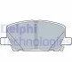 Колодки тормозные (передние) Opel Insignia B 17-/ Mokka 12- (Mando) Q+ Delphi LP3482 (фото 1)