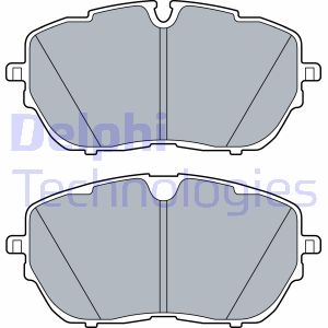 Тормозные колодки, дисковые Delphi LP3518