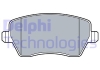 Гальмівні колодки, дискові Delphi LP3551 (фото 1)