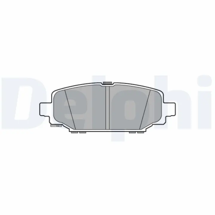 DELPHI JEEP гальм. колод. задн. Wrangler 17- Delphi LP3582 (фото 1)