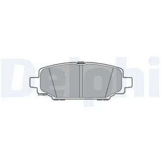 DELPHI JEEP гальм. колод. задн. Wrangler 17- Delphi LP3582