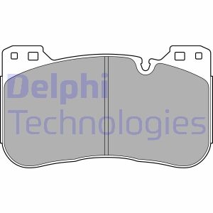 Тормозные колодки, дисковые Delphi LP3626