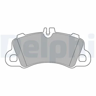 Гальмівні колодки, дискові Delphi LP3639