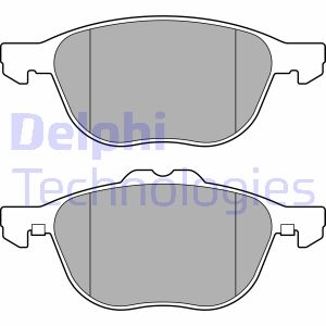 Тормозные колодки, дисковые Delphi LP3650