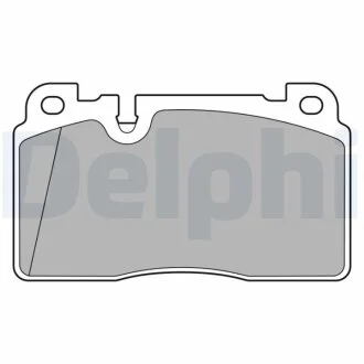 Гальмівні колодки до дисків Delphi LP3677