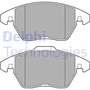 Тормозные колодки, дисковые Delphi LP3684