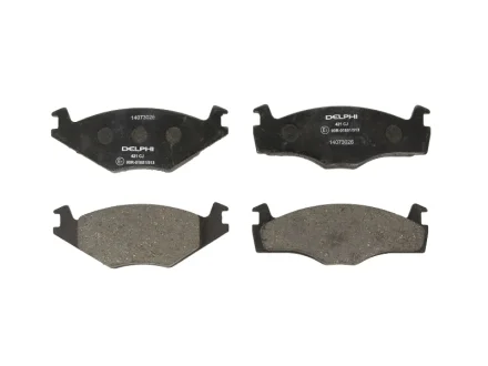 Тормозные колодки дисковые SEAT/VW Cordoba/Ibiza/Toledo/Caddy/Golf "F "82-97 Delphi LP421