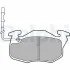 Тормозные колодки дисковые CITROEN/PEUGEOT Saxo/106/205/306 "F "83-98 Delphi LP490 (фото 1)
