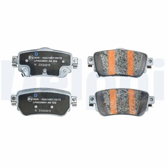 Тормозные колодки, дисковые Delphi LP5036EV