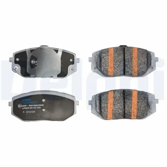 Тормозные колодки, дисковые Delphi LP5061EV