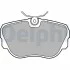 Тормозные колодки дисковые BMW 3(E30) "F "88-94 Delphi LP596 (фото 1)