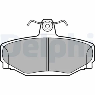 DELPHI VOLVO гальмівні колодки задн. 740-940 81-,S/V 70 96- Delphi LP637