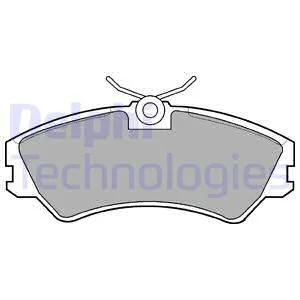 DELPHI VW гальмівні колодки передн.T4 90- (14") Delphi LP668