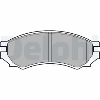 DELPHI NISSAN гальмівні колодки передн. Primera 90- Delphi LP670