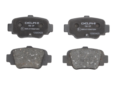 Тормозные колодки дисковые NISSAN Micra "R "93-02 Delphi LP780 (фото 1)