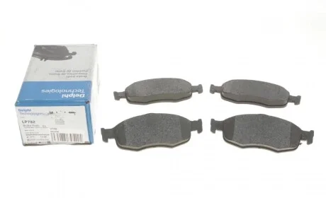 Колодки гальмівні (передні) Ford Mondeo I/II 93-00/Scorpio I/II 85-98 Delphi LP782