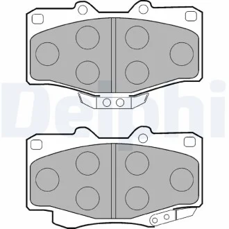 Гальмівні колодки дискові TOYOTA Hilux/Land Cruiser "F "89-05 Delphi LP854