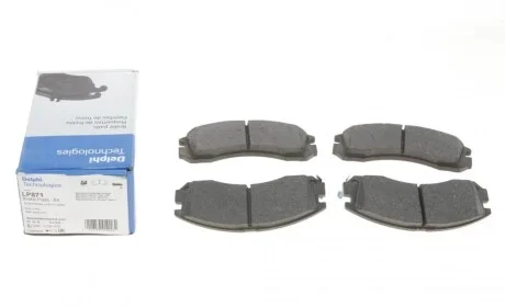 Колодки тормозные (передние) Citroen C-Crosser 07-/Mitsubishi Outlander/Pajero 98-/Lancer/L400 94-03 Delphi LP871