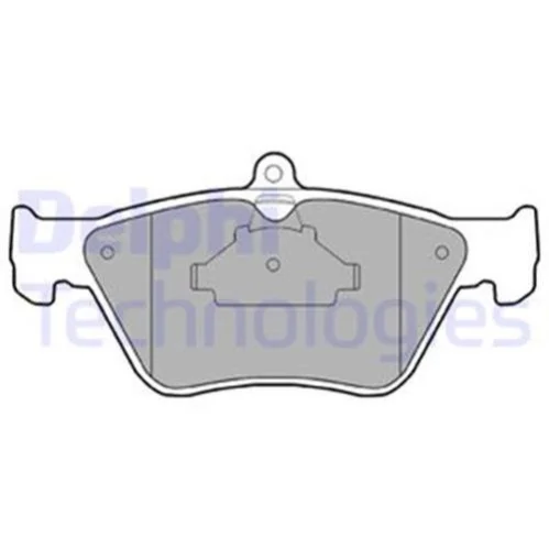 Тормозные колодки дисковые OPEL/SAAB Calibra/Omega/Vectra/900 "F "90-99 Delphi LP873 (фото 1)