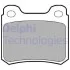 Тормозные колодки дисковые MERCEDES 190(W201)/C(W202)/E(W124) "R "84-00 Delphi LP915 (фото 2)