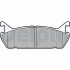 Гальмівні колодки дискові SUZUKI/DAIHATSU/MAZDA Baleno/Applause/MX5/323/RX7 "F "89-02 Delphi LP931 (фото 1)