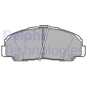 Гальмівні колодки, дискові Delphi LP944