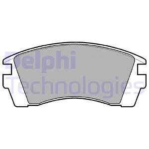 NISSAN гальмівні колодки передн.Sunny kombi 90-96 Delphi LP952