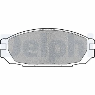 DELPHI гальмівні колодки диск. задн.NISSAN Patrol 2.8TD/4,2i Delphi LP983