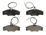 Тормозные колодки дисковые PEUGEOT 406 "F "96>> Delphi LP985 (фото 1)