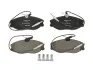 Тормозные колодки дисковые CITROEN/PEUGEOT Xsara/406/607 "F "96>> Delphi LP986 (фото 1)