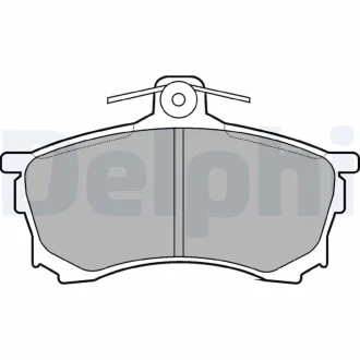 Гальмівні колодки, дискові Delphi LP992