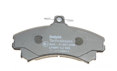 Комплект тормозных колодок Delphi LP993