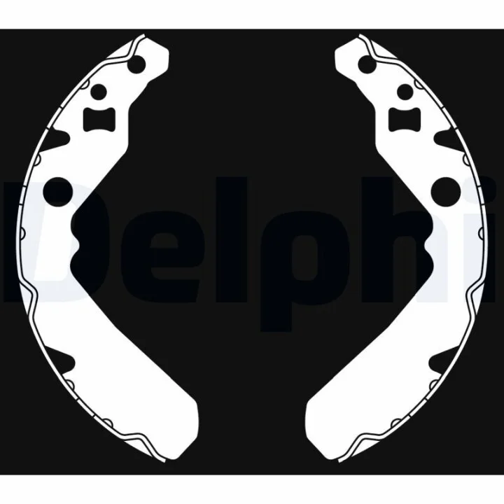 DELPHI DAIHATSU щоки гальмівні CUORE L80 850 85-87 Delphi LS2015 (фото 1)