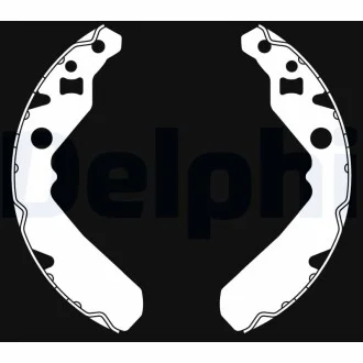 DELPHI DAIHATSU щоки гальмівні CUORE L80 850 85-87 Delphi LS2015