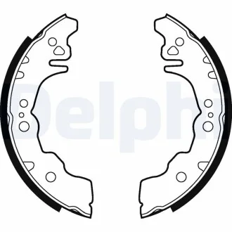 DELPHI SUBARU Колодки гальмівні барабанні задн. JUSTY IV 1.0 (M300) 07-, DAIHATSU MATERIA (M4_) 1.5 ECO 4WD 06- Delphi LS2023