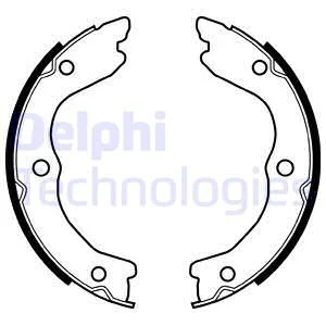 Гальмівні колодки, барабанні Delphi LS2038