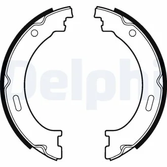 Гальмівні колодки, барабанні Delphi LS2041