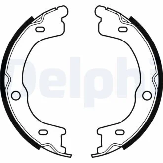 Комплект колодок стоянкових гальм Delphi LS2048