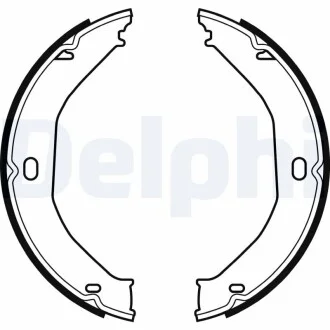 Гальмівні колодки, барабанні Delphi LS2078