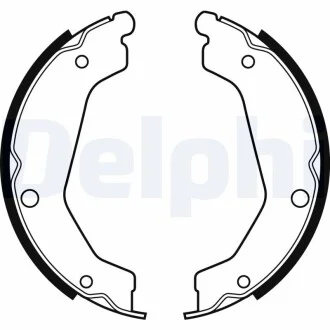 Гальмівні колодки, барабанні Delphi LS2085